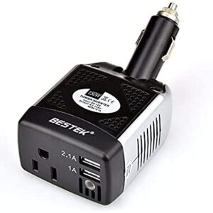 Dc 12V to AC 110V BESTEK 150W Power Inverter dual usb