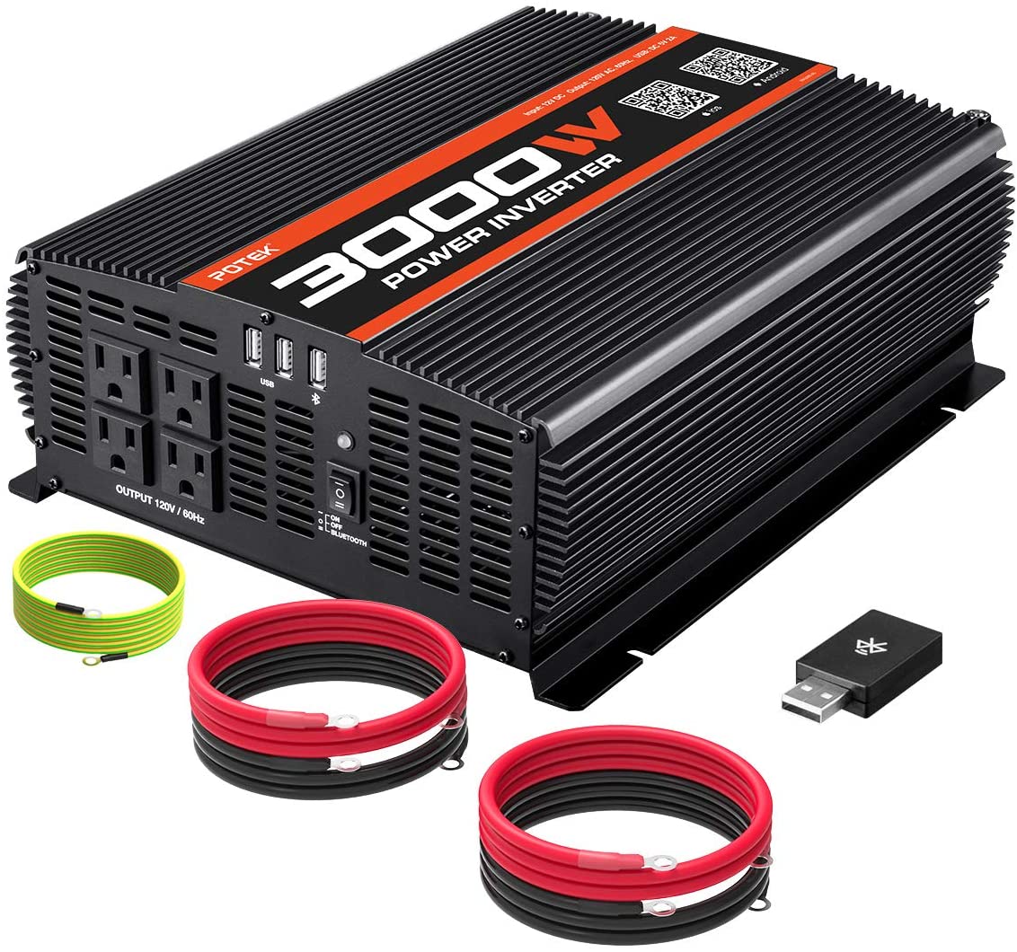 POTEK 3000W Power Inverter