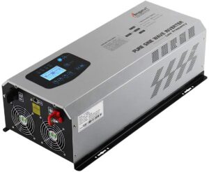 AMPINVT 6000W Inverter for solar panels, homes, industrial use, large farms and others