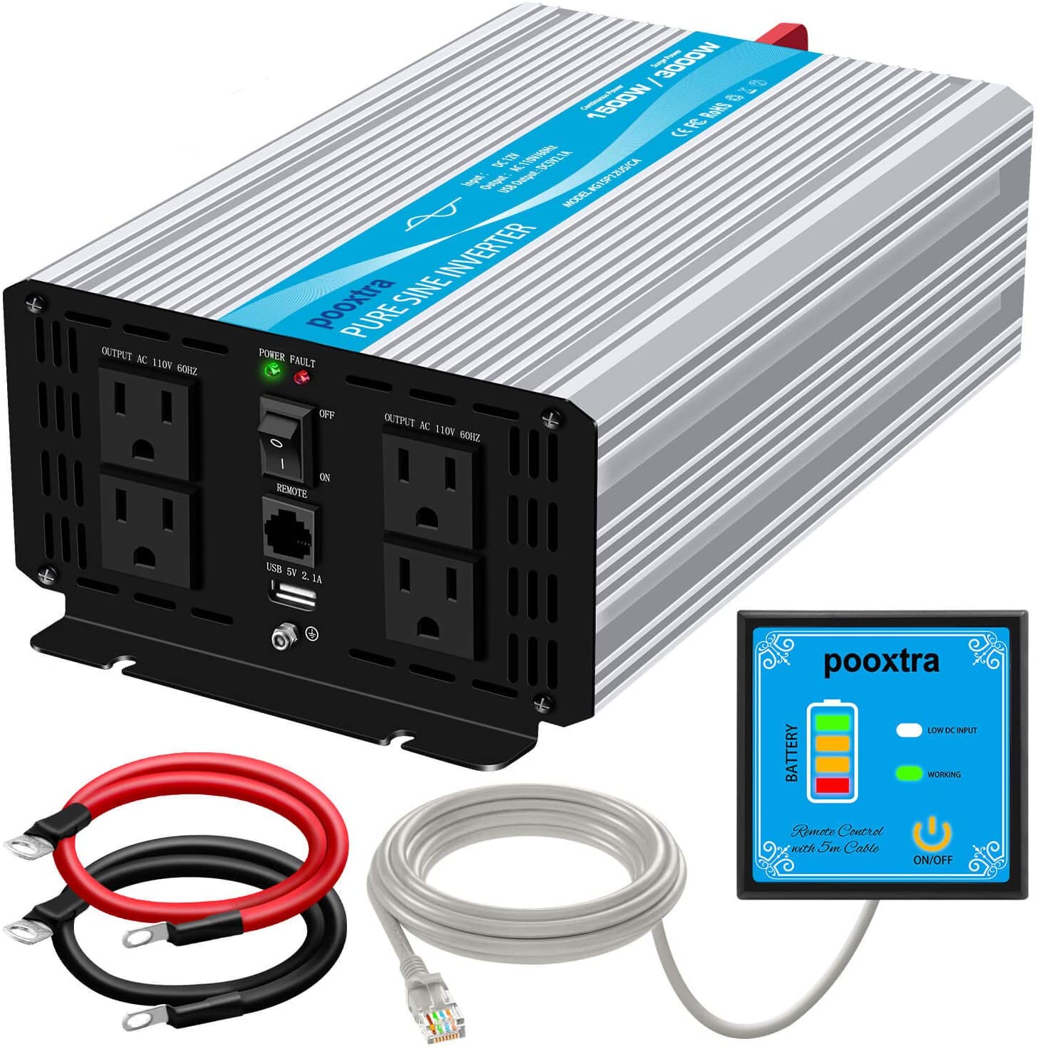 Pure Sine Wave 12V Inverter Reviews BESTEK, GoWise, ALLWEI