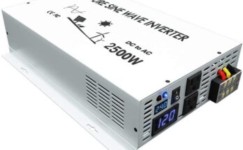 reliable solar inverter reviews - WZRELB DC to AC Converter Off Grid Pure Sine Wave Power Inverter