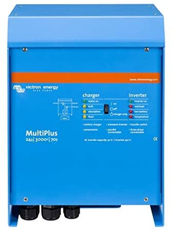 Victron Energy MultiPlus 3000VA 24-Volt Pure Sine Wave Inverter 70 amp Battery Charger