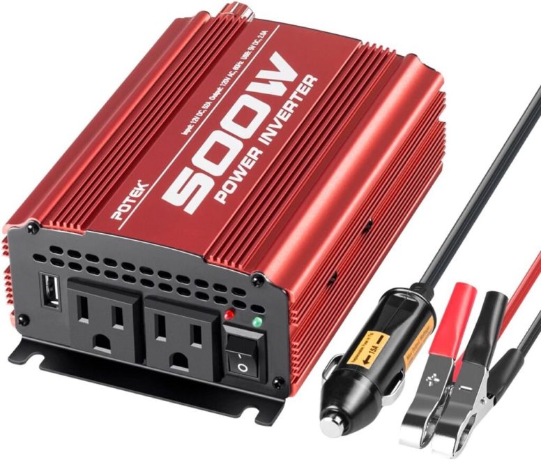 POTEK 500W Car Power Inverter