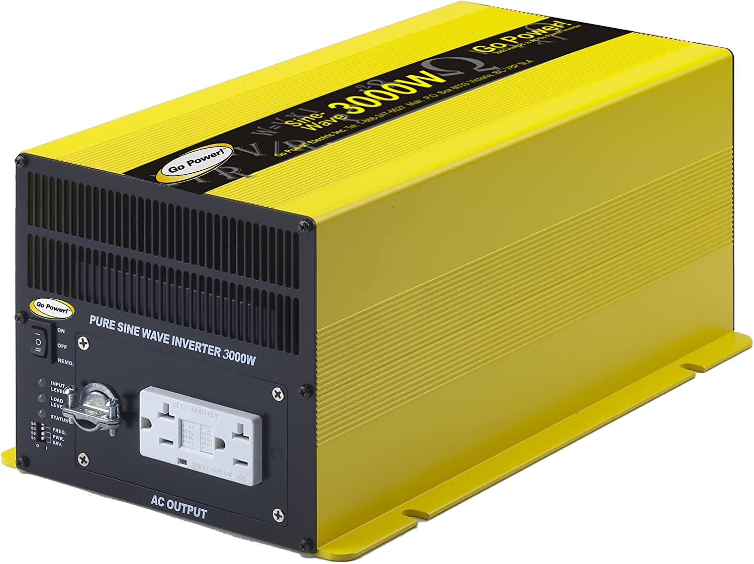 Go Power! GP-SW3000-12 3000-Watt Pure Sine Wave Inverter