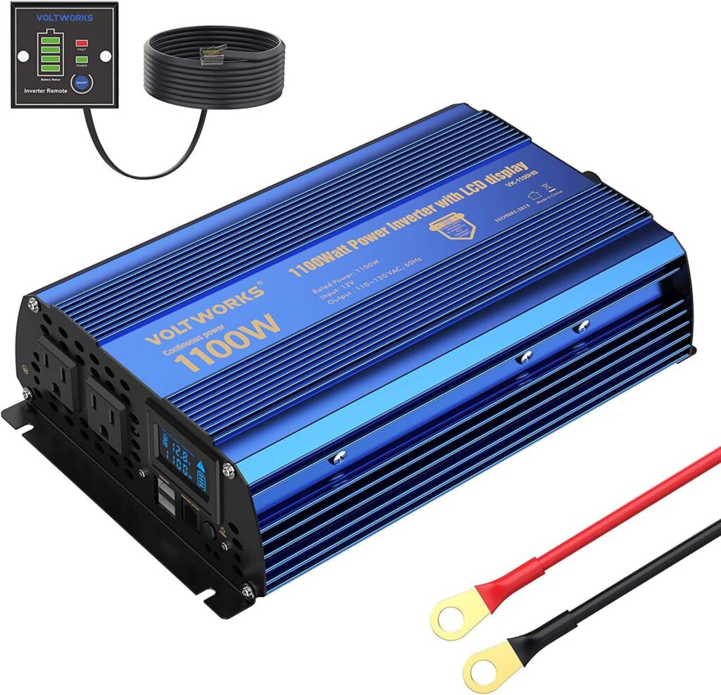 VoltWorks 1100W Power Inverter Review - PROS & CONS - Modified Sine Wave Inverter Review
