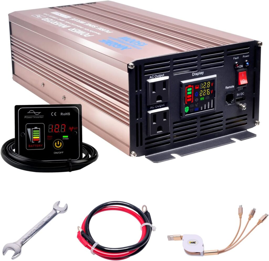 XWJNE Power Inverter Review - 12V to 110V Power Converter