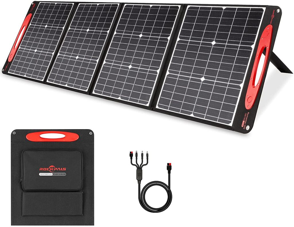 ROCKPALS Portable Solar Panel 200W