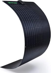 Topsolar Flexible Solar Panel 100W 24V-12V Monocrystalline Bendable