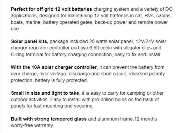 Detailed Information on TopSolar Monocrystalline Solar Panel