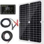 Topsolar Solar Panel Kit 20W 12V Monocrystalline