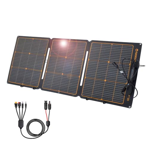 120W Portable Solar Panel Chargers 20.9V DC Output IP68 Waterproof ...