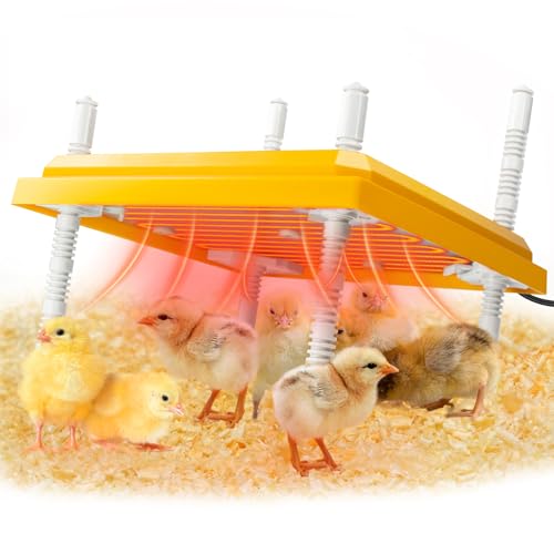 DeeprBetter Brooder Heater for Chicks,Brooder Plate 12" x 12"