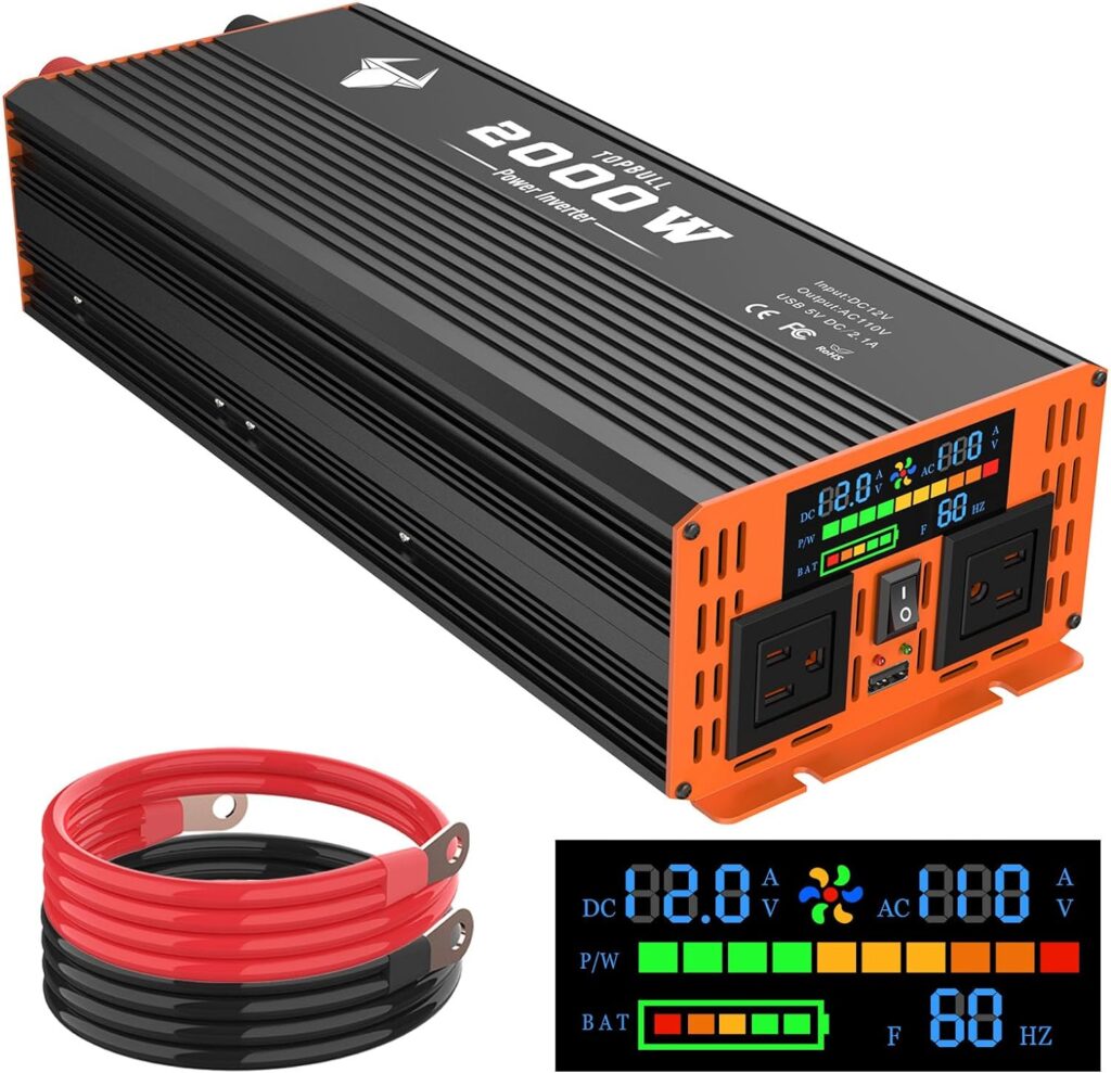 2000 Watt Power Inverter for Vehicle