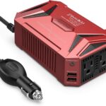 BESTEK 300Watt Pure Sine Wave Power Inverter Car Adapter
