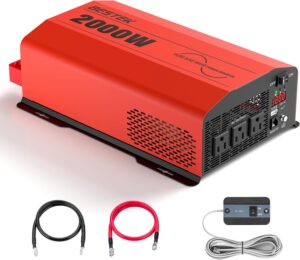 BESTEK 2000 Watt Pure Sine Wave Power Inverter