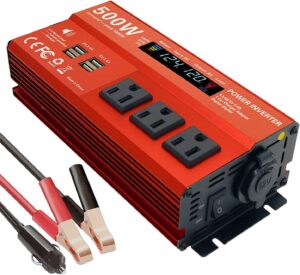 MOVFFGGRM 500W Power Inverter for Vehicles