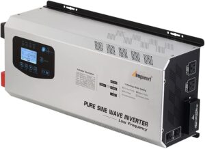 CNSWIPOWER 6000W Pure Sine Wave Inverter - 12V/24V/48V DC To 120V AC Off Grid