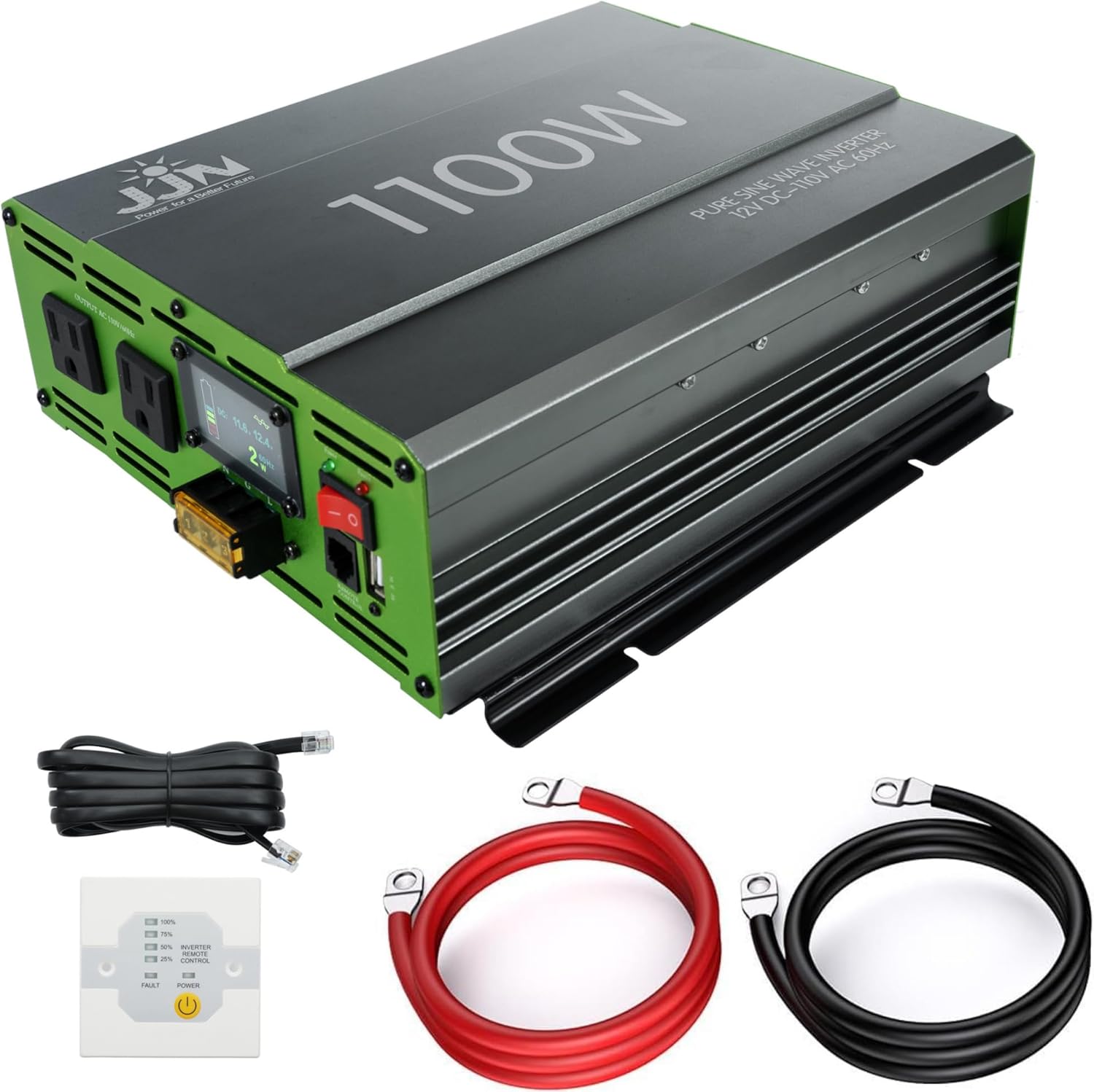 JJN 1100W Pure Sine Wave Inverter Review