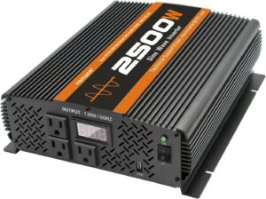 NGNWOB Pure Sine Wave Inverter 2500 Watt Inverter