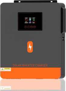 PowMr 6200W Solar Inverter 48V DC to 220-230VAC,Off-Grid Hybrid Inverter with 120A MPPT Solar Charge Controller, Work with 48V Lead Acid & Lithium Battery