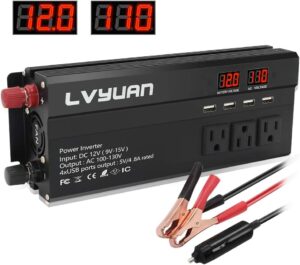 LVYUAN 1000W Car Power Inverter