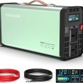 TEAMLEADER Portable 1500 Watt Pure Sine Wave Inverter