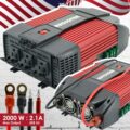 Audiotek 2000W Watt Power Inverter