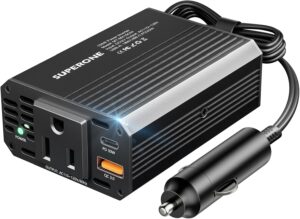 SUPERONE 150W Car Power Inverter