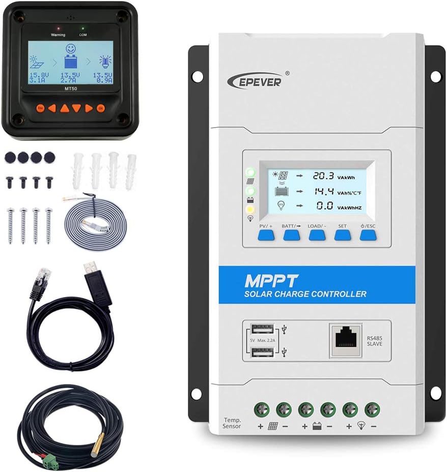 EPEVER 40A MPPT Solar Charge Controller