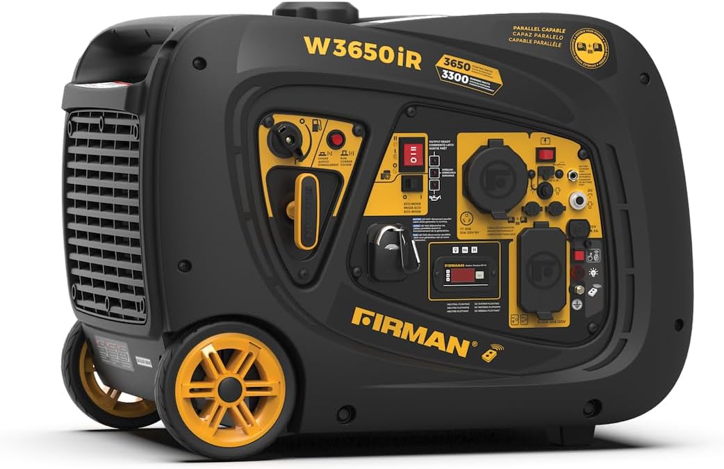 FIRMAN W03383 Remote Start Gas Generator