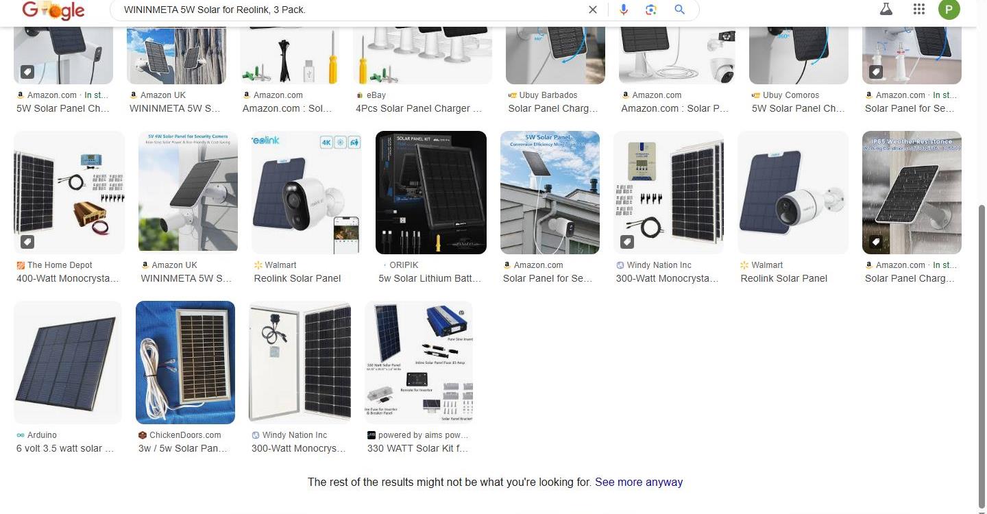 Search Results for WININMETA Solar Panels