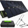 Topsolar SolarFairy 100W Portable Foldable Solar Panel Charger Kit